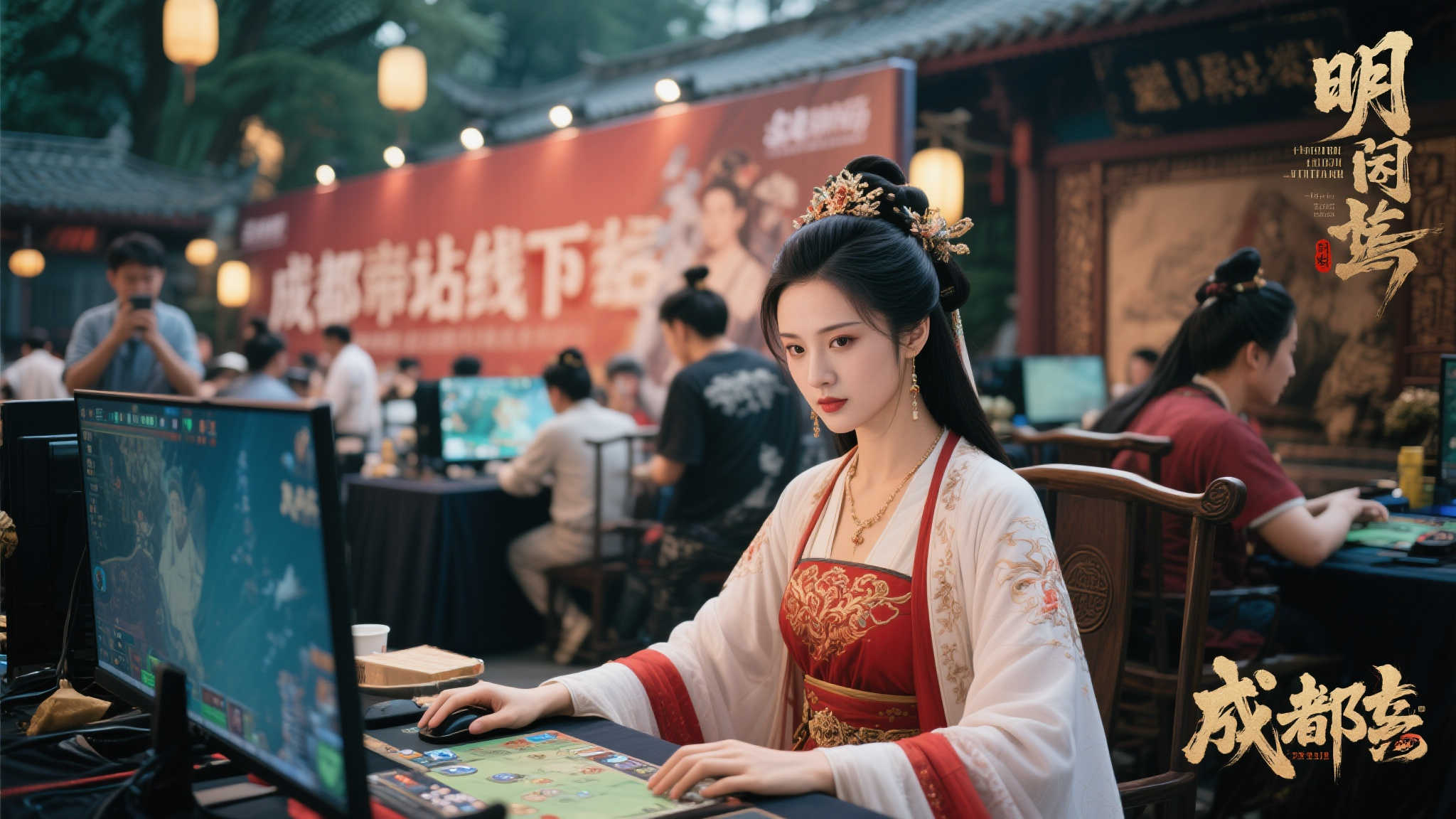 倾城佳人相约对决!《明末》线下试玩本周震撼登陆成都! 如果你对历史题材感兴趣,或者单纯被《明末