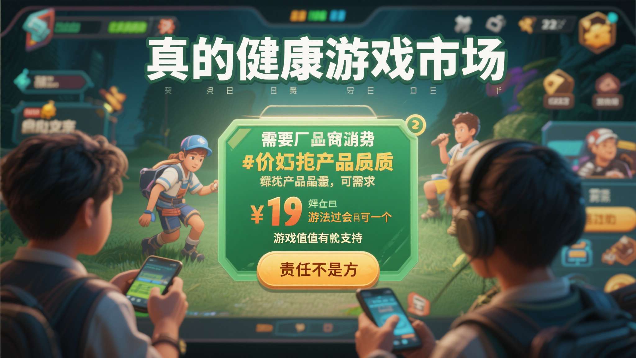 世界游戏化,却忘了生成玩家 真正健康的游戏市场,需要厂商提供与定价匹配的产品质量,也需要玩家在游戏值得的时候